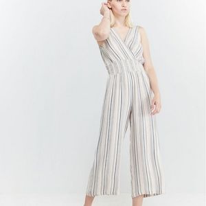 SOLD- NWT Striped Romper / Swim Coverup